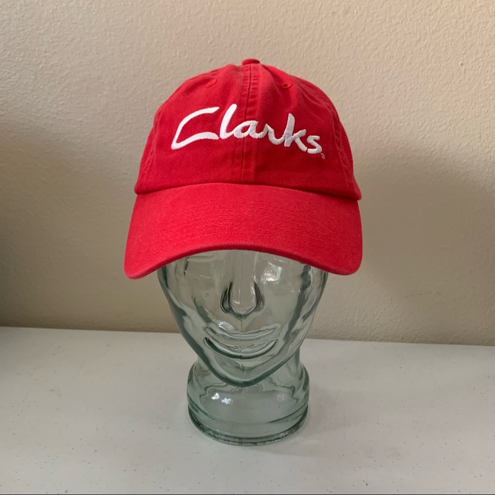 Clarks Shoe red hat